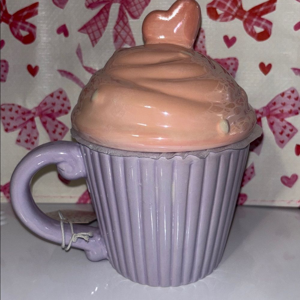 HEART CUPCAKE MUG - Picture 4 of 5